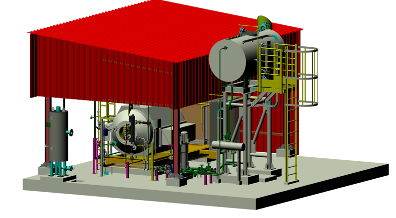 Electrical integration and control cabinet detail