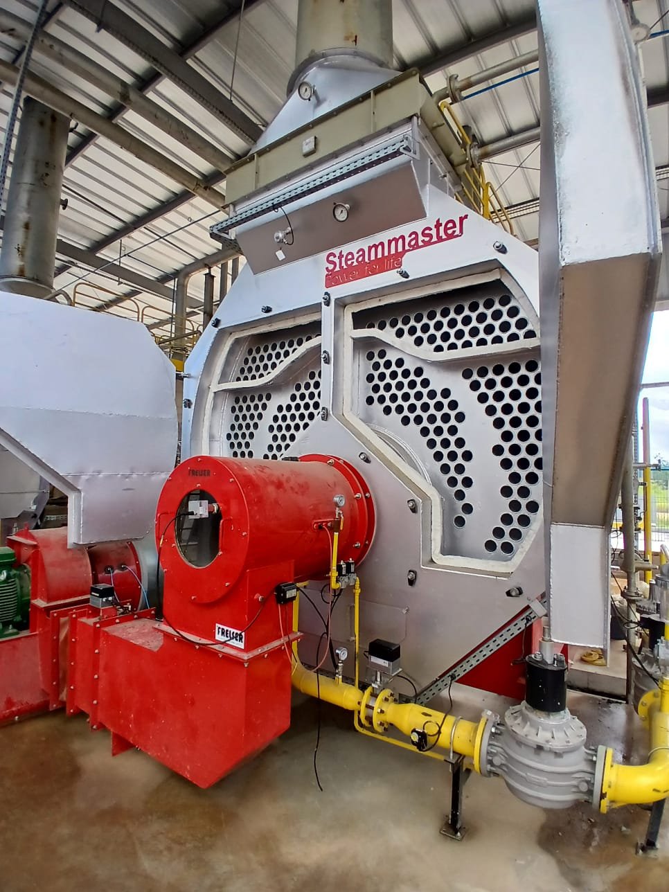 Boilerhouse image view - equipment overview