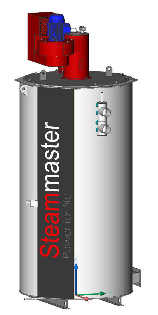 FTN thermal oil heater package in industrial process heating layout